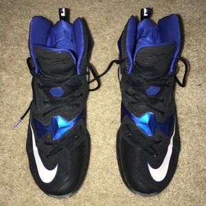 Black and Blue Lebron 13's. Size 13.